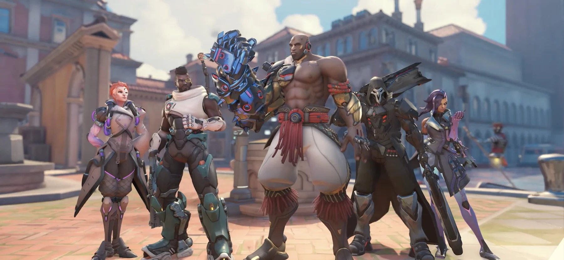 Overwatch heroes together